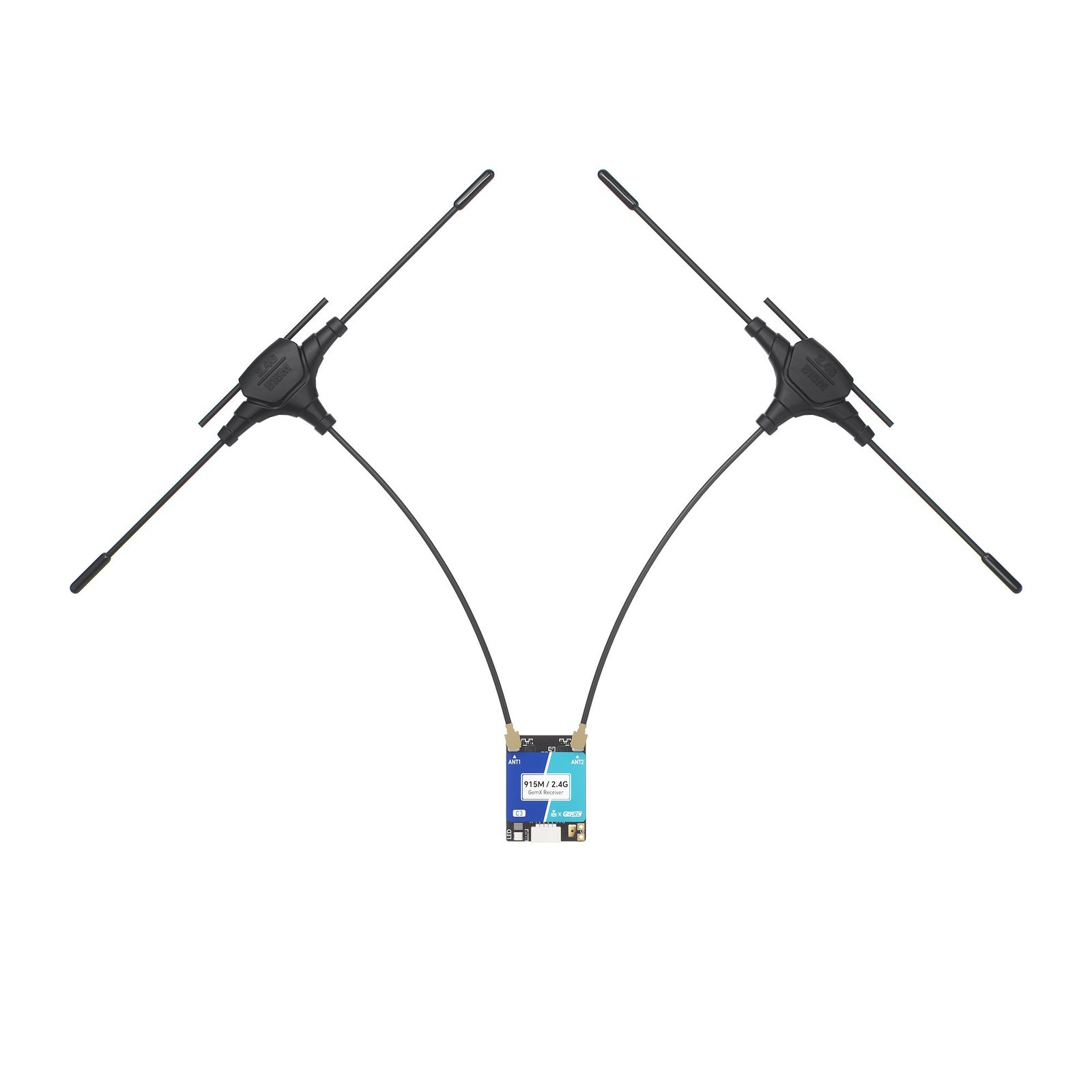 GEPRC ELRS 915M/2.4G C3 Gemini Xrossband Receiver - Image 6